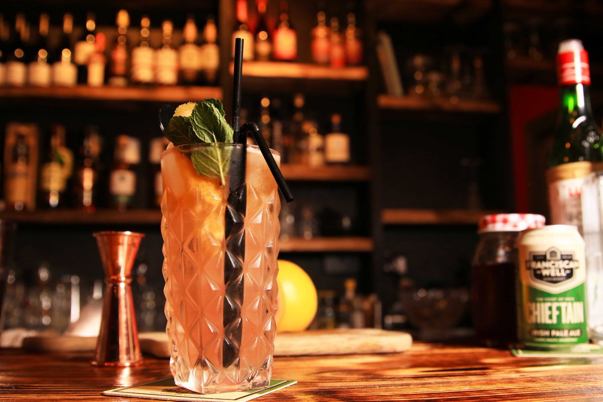 staveandchime's tweet photo. The O'Sullivan Sour showcases how the Franciscan Well's brewing knowledge is combined with the expertise of our mixologists @FranWellBrewPub https://t.co/Y6D7TT4juO