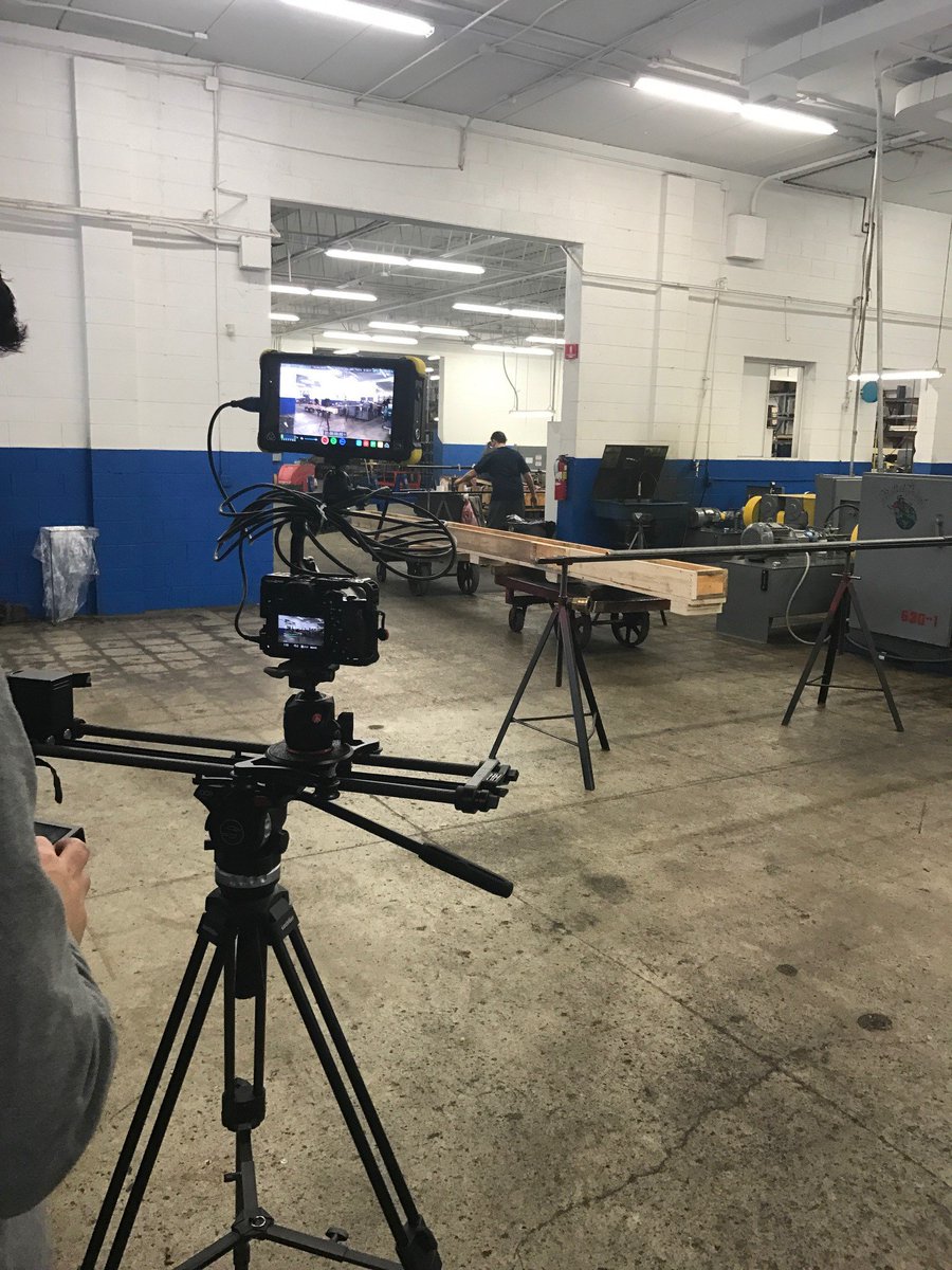 RolledThreads's tweet image. Filming underway at our facility.  Look out for more videos on our twitter feed the coming weeks.  #LightsCameraAction #Drone #RolledThreads