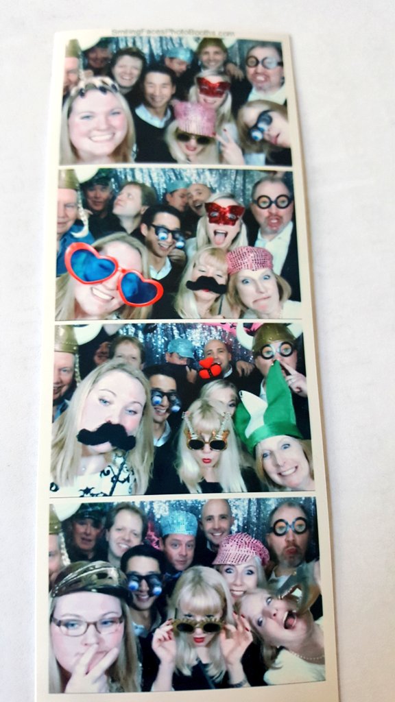 kelliwoelfel's tweet photo. #profitect. Partying with a great, fun, crazy group.  #laughingis good. #nrfbigshow ready. Come meet us!! Booth1427 https://t.co/vHWIleFMps