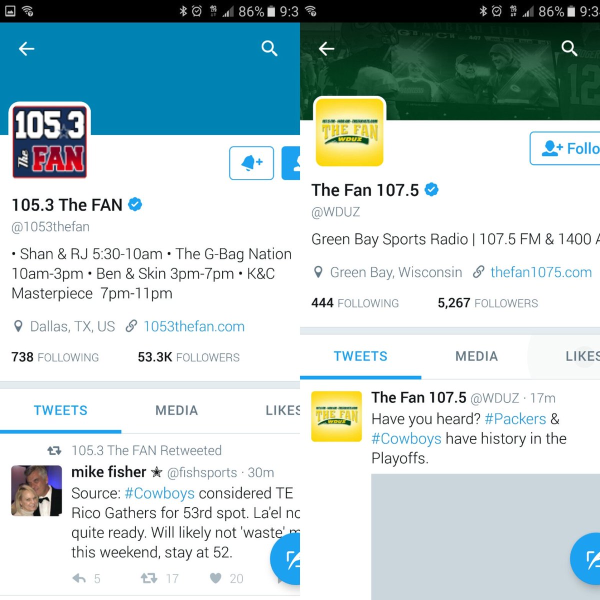 m_mcmuff's tweet photo. @1053SS they have dead air because they dont interact with too many people. ya'll just gave them the most listeners they ever had. For 5min. https://t.co/QVtzqdWkRq