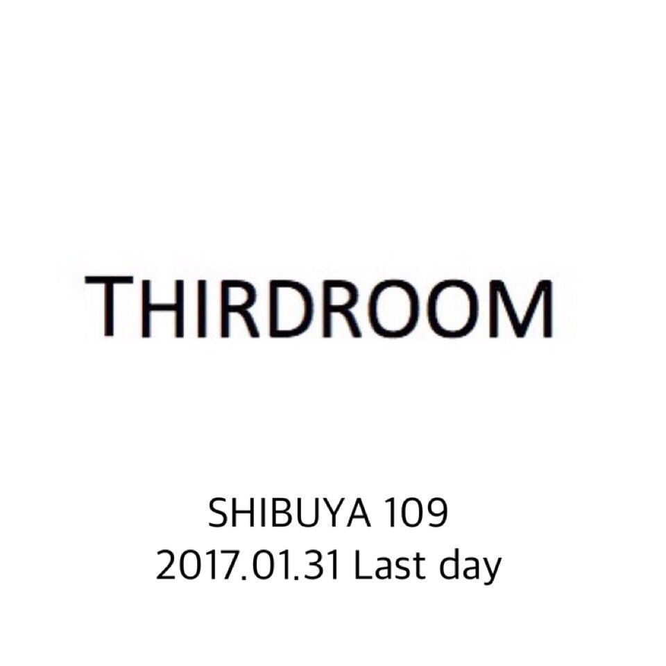 thirdroom109's tweet photo. 【皆さまにお知らせ😭】
1月14日土曜日より
フォロワーの皆様に限定で
フォローページをレジにて提示で
さらに10%offをさせて頂きます！！✨
なんと60%offとなります✨❤️😭
ぜひぜひお待ちしております！
#THIRDROOM https://t.co/BqO53ABRFy