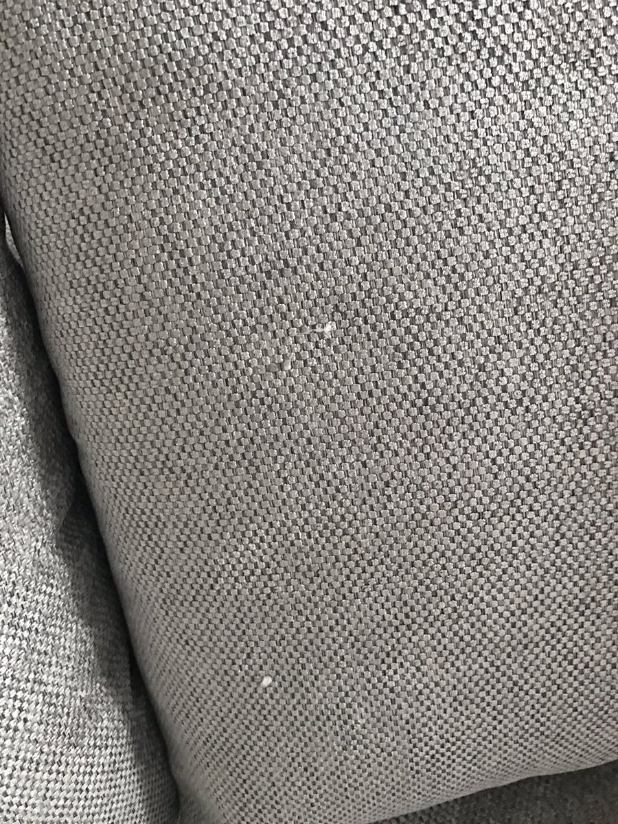 julie_dick's tweet photo. @Sofology You wait 10 weeks for your new sofa...and when it arrives it's 2 different shades and damaged 😔😡 #crapology @Markdj1976 https://t.co/9JEkPIgWdN