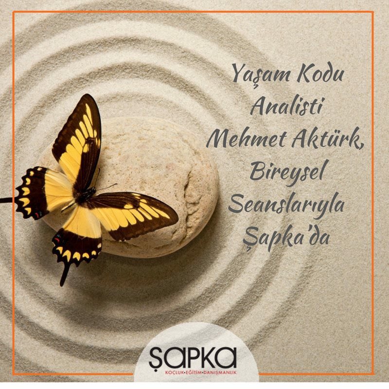 sapkaegitim's tweet photo. Yaşam Kodu Analisti #MehmetAkturk Bireysel Seanslarıyla Şapka’da... https://t.co/fOA0CuPEwU
