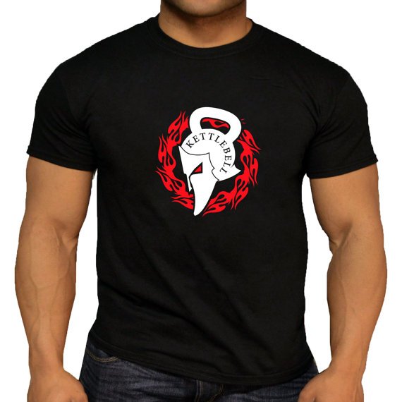 designdivil's tweet photo. Quality Men's #Kettlebell #Spartan T-Shirts. #Gyms #mondaymotivation #Crossfits #hftpick #fitfam https://t.co/BsHDFEmwID
