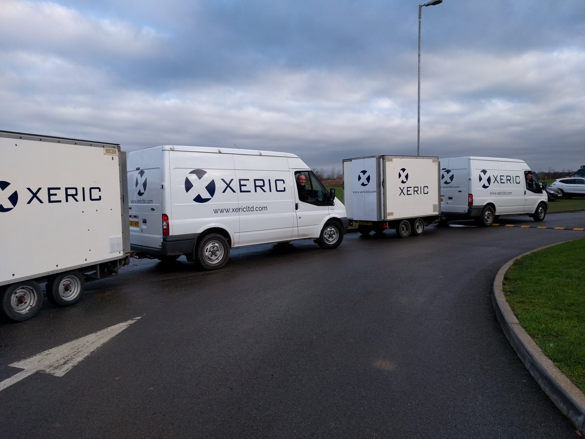 xericltd's tweet photo. The team all set and ready to head to the next job...  #Xeric https://t.co/3VySZ7D1YE