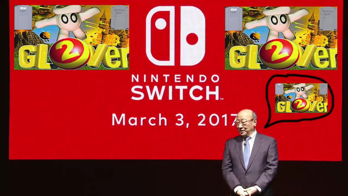WigBoys's tweet photo. Called it.
#Real #Glover #Switch #NintendoSwitch #RealPressPhoto #Glover2 https://t.co/9L9QT727n8