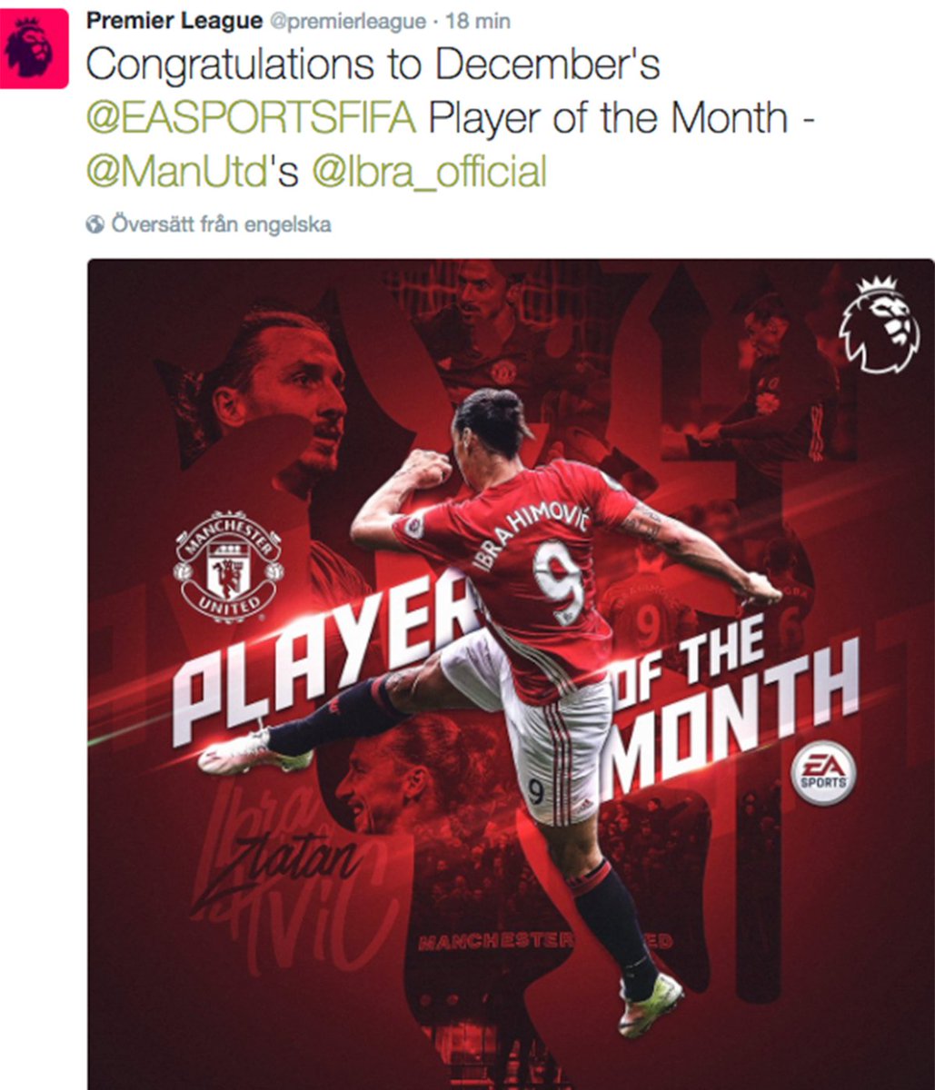 BOOOM!! Grattis <a href="/Ibra_official/">Zlatan Ibrahimović</a>! 👑
#twittboll <a href="/ManUtd/">Manchester United</a>