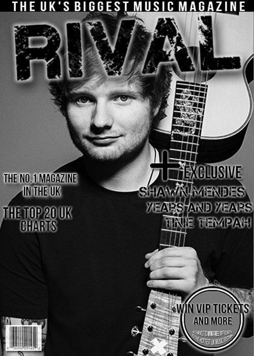 FEB 2017 COVER! <a href="/edsheeran/">Ed Sheeran HQ</a> is next months cover!