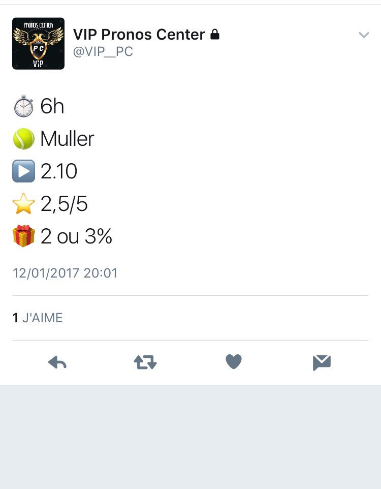 Pronos__Center's tweet image. Ça se passe comme ça en VIP 😋

Muller 2.10 ✅✅

🔥 Venez en privé, les places sont limité les amis.. 🔥
