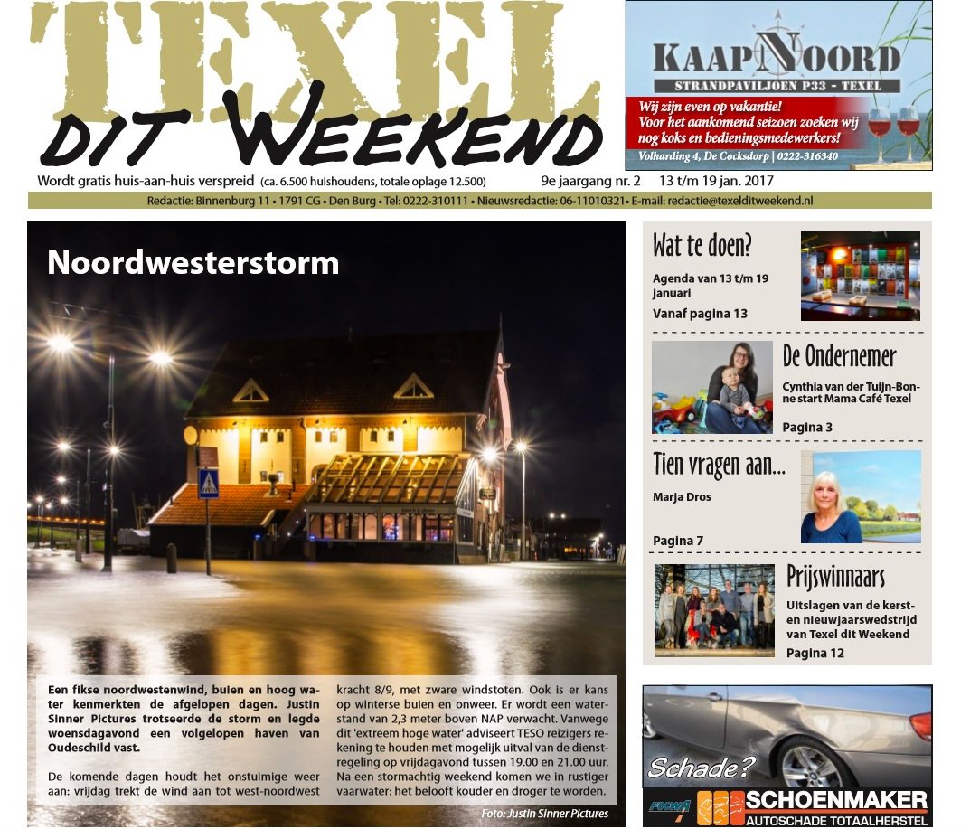 Foto's ondergelopen haven in #Texelditweekend #texelseCourant en <a href="/nhdagblad/">Noordhollands Dagblad</a> #TExel #vloed #storm #hoogwater #news justinsinner.nl