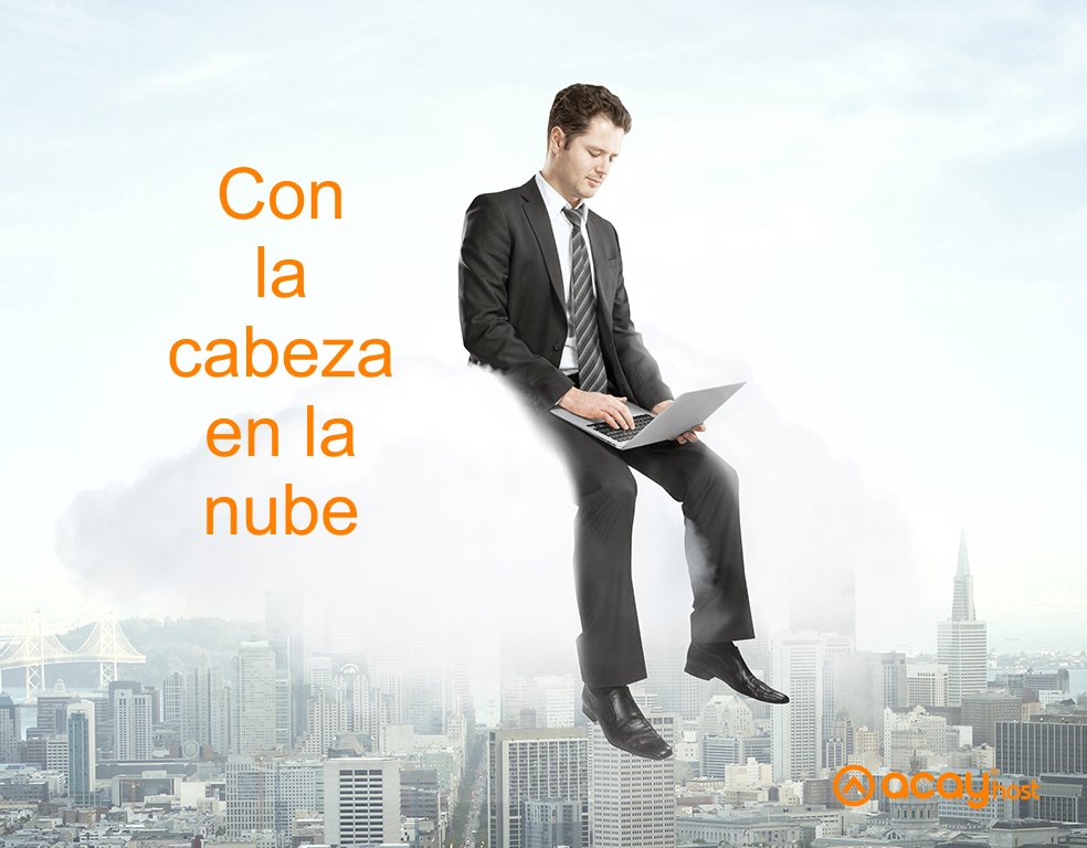 acayhost's tweet photo. Con la cabeza en la nube.
Visitanos en 👉 https://t.co/HOl5E8fQwK
#Hosting #Dominios https://t.co/iYDGEZTqTL