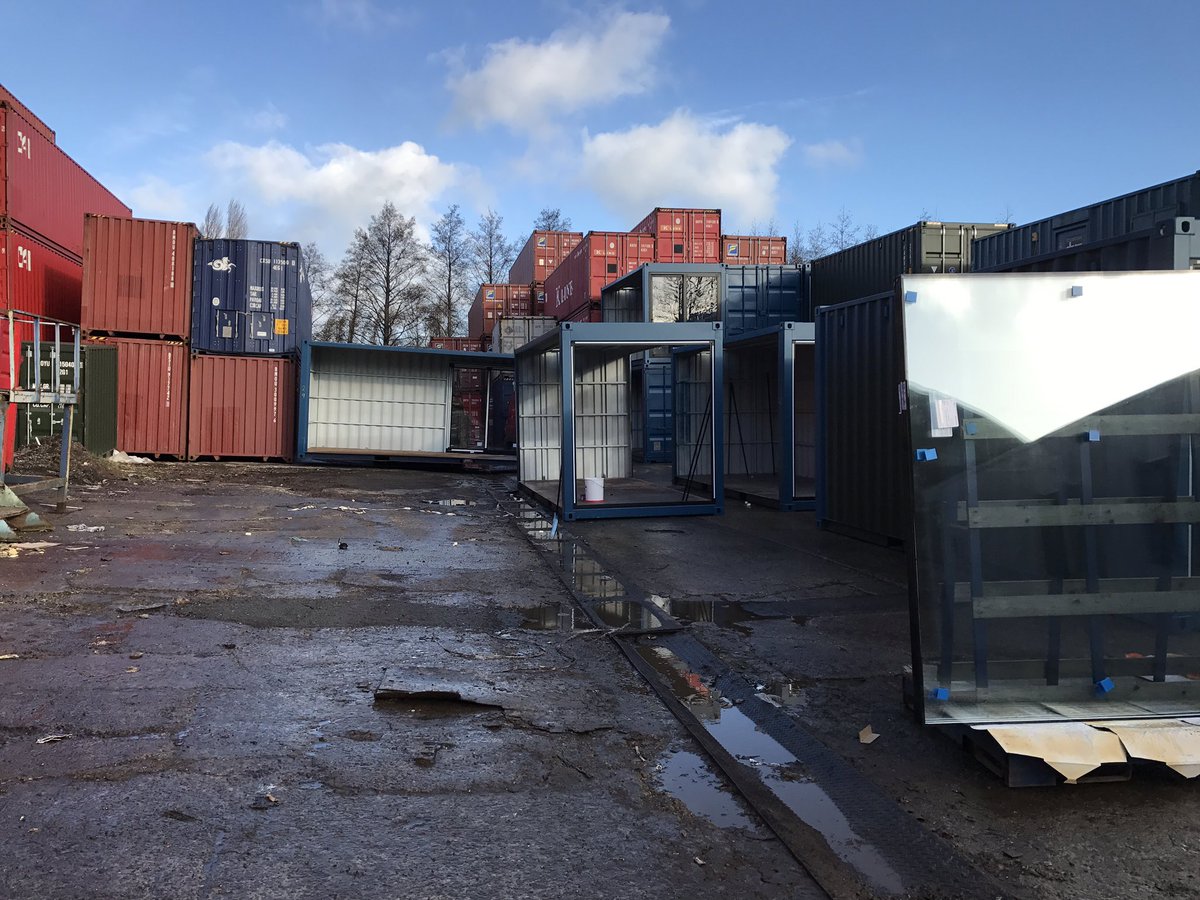 Northwestbifold's tweet photo. @TheWindowOutlet las few going in today #BringOnPhase3 👌👌👌heavy glass keeping us warm ☕☕☕☕ https://t.co/ClTO8jG96m