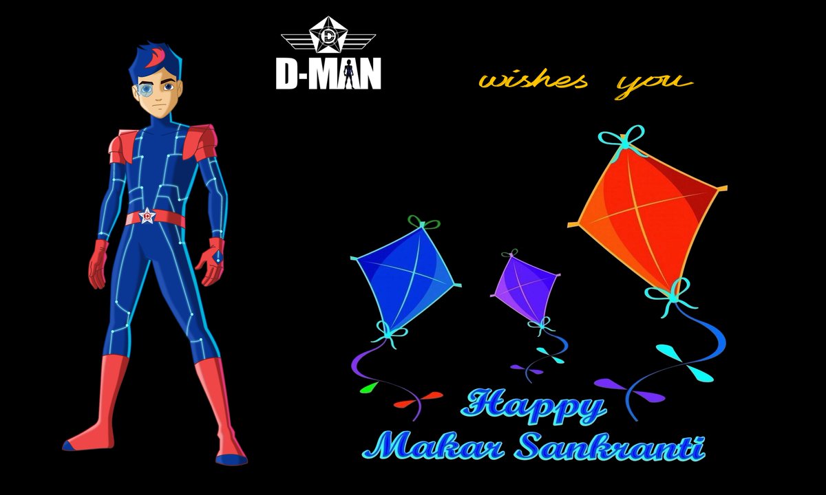inanimedia's tweet photo. D-Man wishes you a Happy Makara Sankranti....... https://t.co/jLamdIlgGE