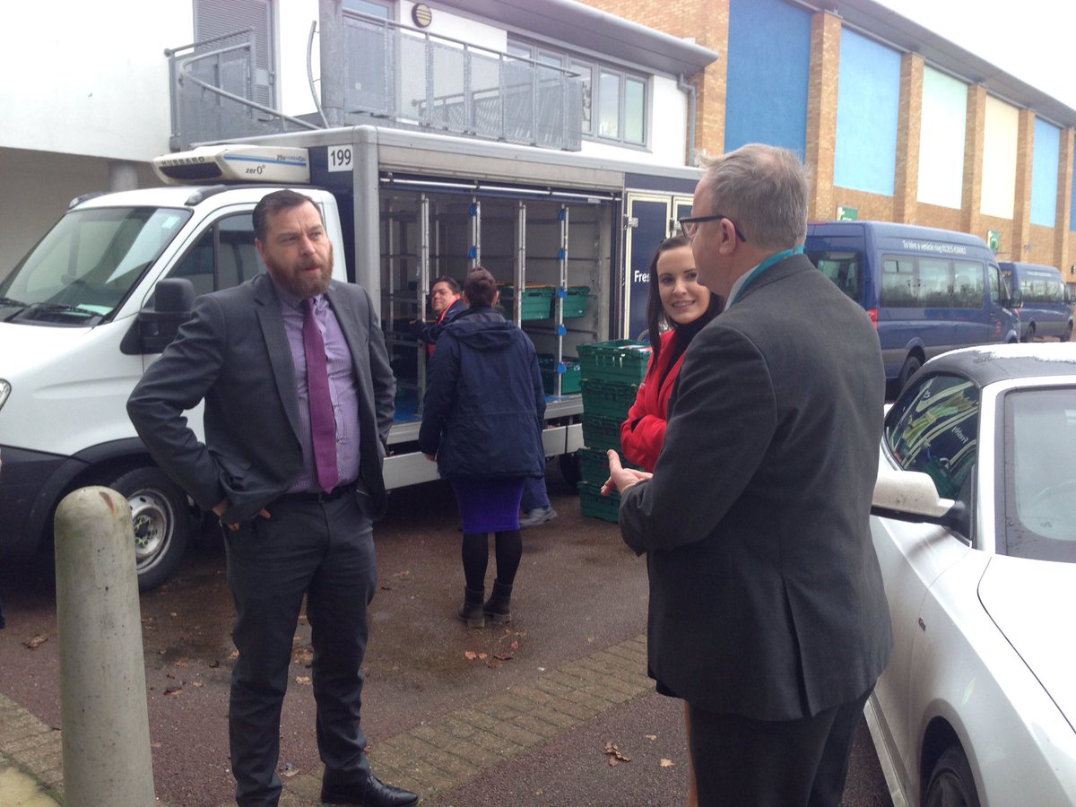 Extra food deliveries arrive to feed people at the <a href="/Tendring_DC/">Tendring Council</a> rest centre. #evacuation