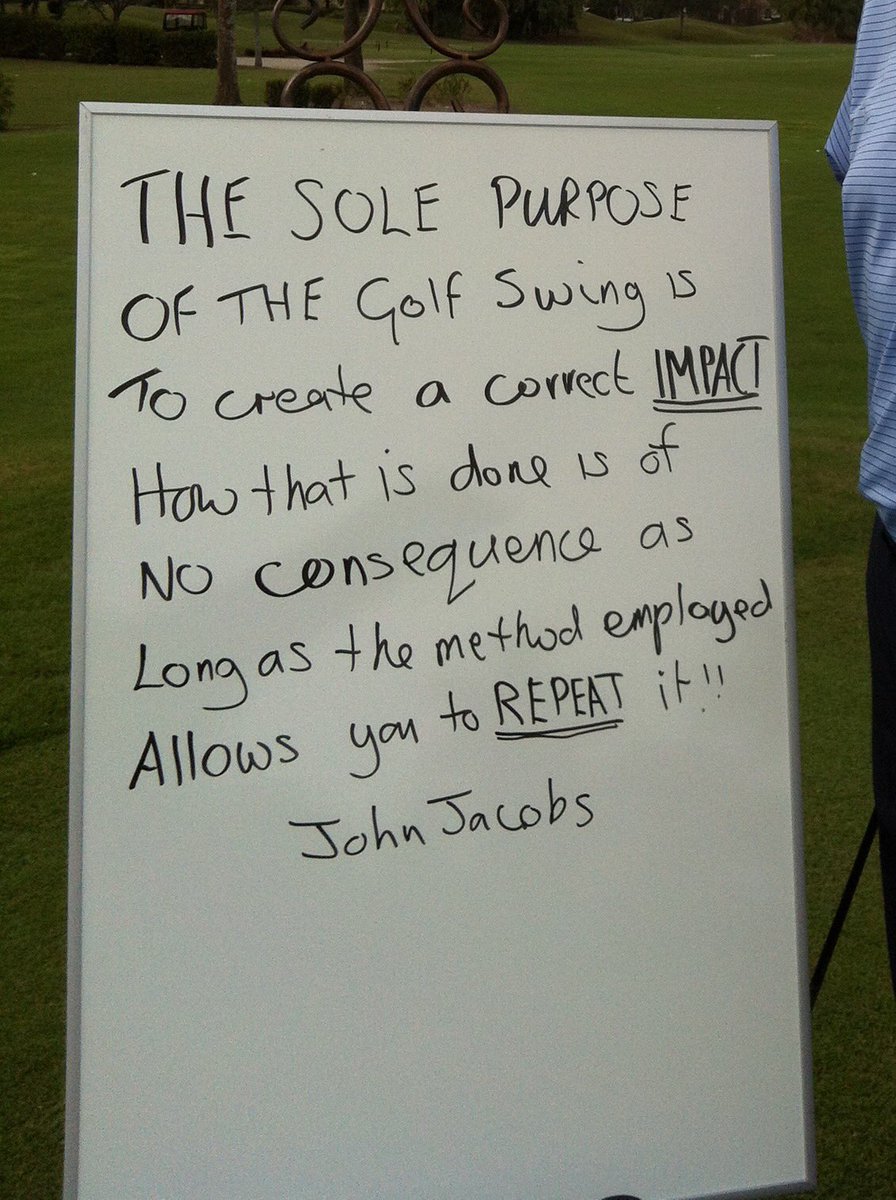 martinhallGC's tweet photo. Th wisdom of the late, great John Jacobs. https://t.co/k2hTv6YSCS
