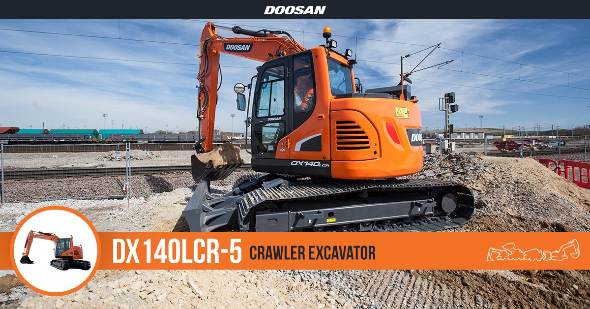 An operator's dream: loads of torque, power on tap and super easy servicing.
The DX140LCR-5 checks all the boxes.
bit.ly/DX140LCR5