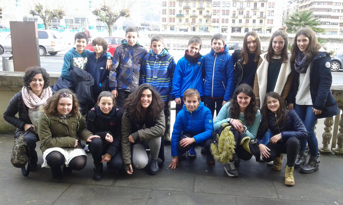 Miarritzeko Malandain Ballet konpainikak eskainitako NOE ikuskizunean izan ziren antzerkiko tailerreko 1.mailako ikasleak.