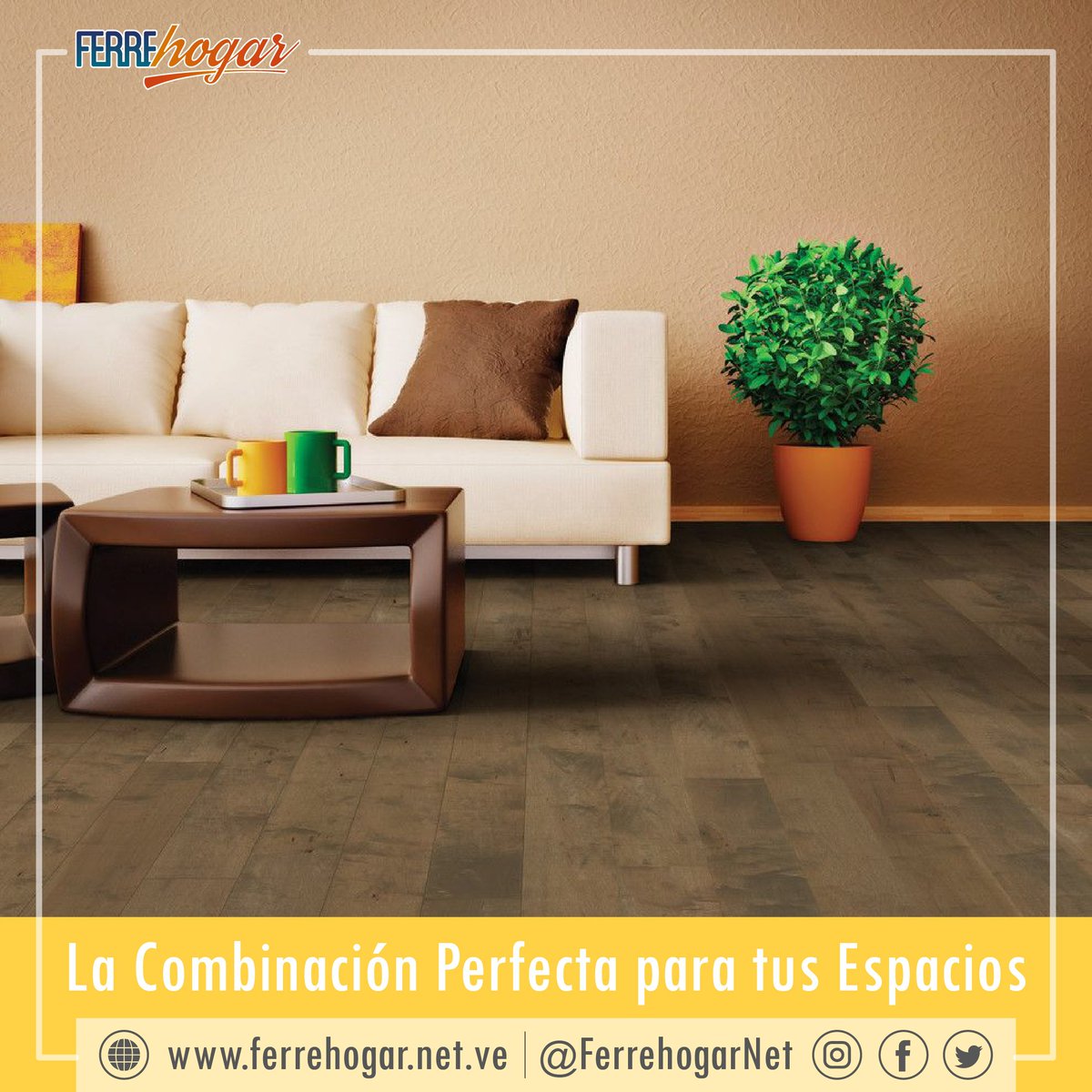FerrehogarNet's tweet photo. Los colores neutros o colores tierras puede ser combinados con todos los tonos!
#ferrehogartips #tips #diy #diydecor #homedesign #homedecor https://t.co/TSOZToysuT