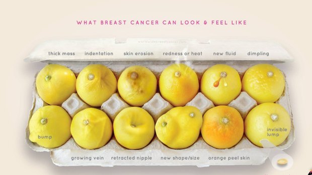 CTVNews's tweet photo. ICYMI: 'Know your lemons' campaign helps women share signs of breast cancer https://t.co/BkZt8kAy0X https://t.co/jfPWRQC21o