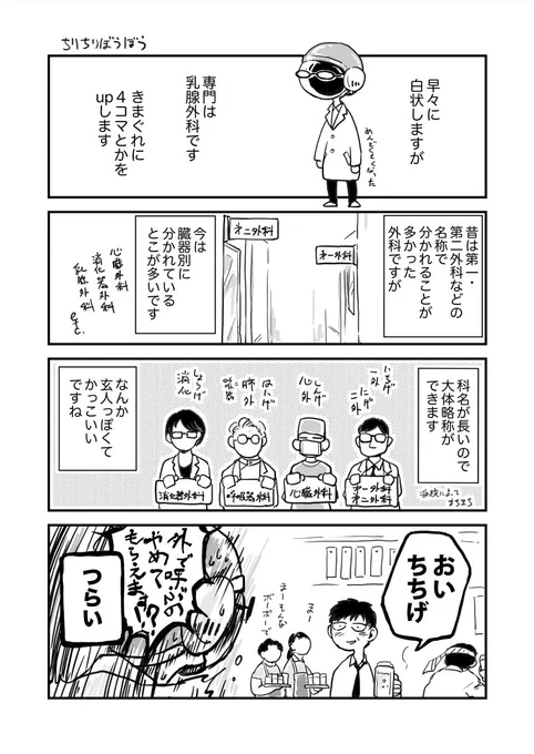 きまぐれ白衣漫画
「ネーミング外科」 