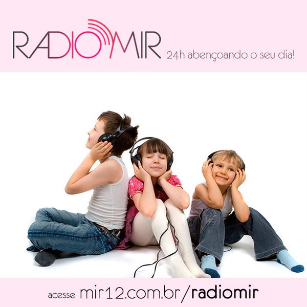 A #RadioMIR está 24 horas abençoando a sua vida! Dê o play mir12.com.br/radiomir