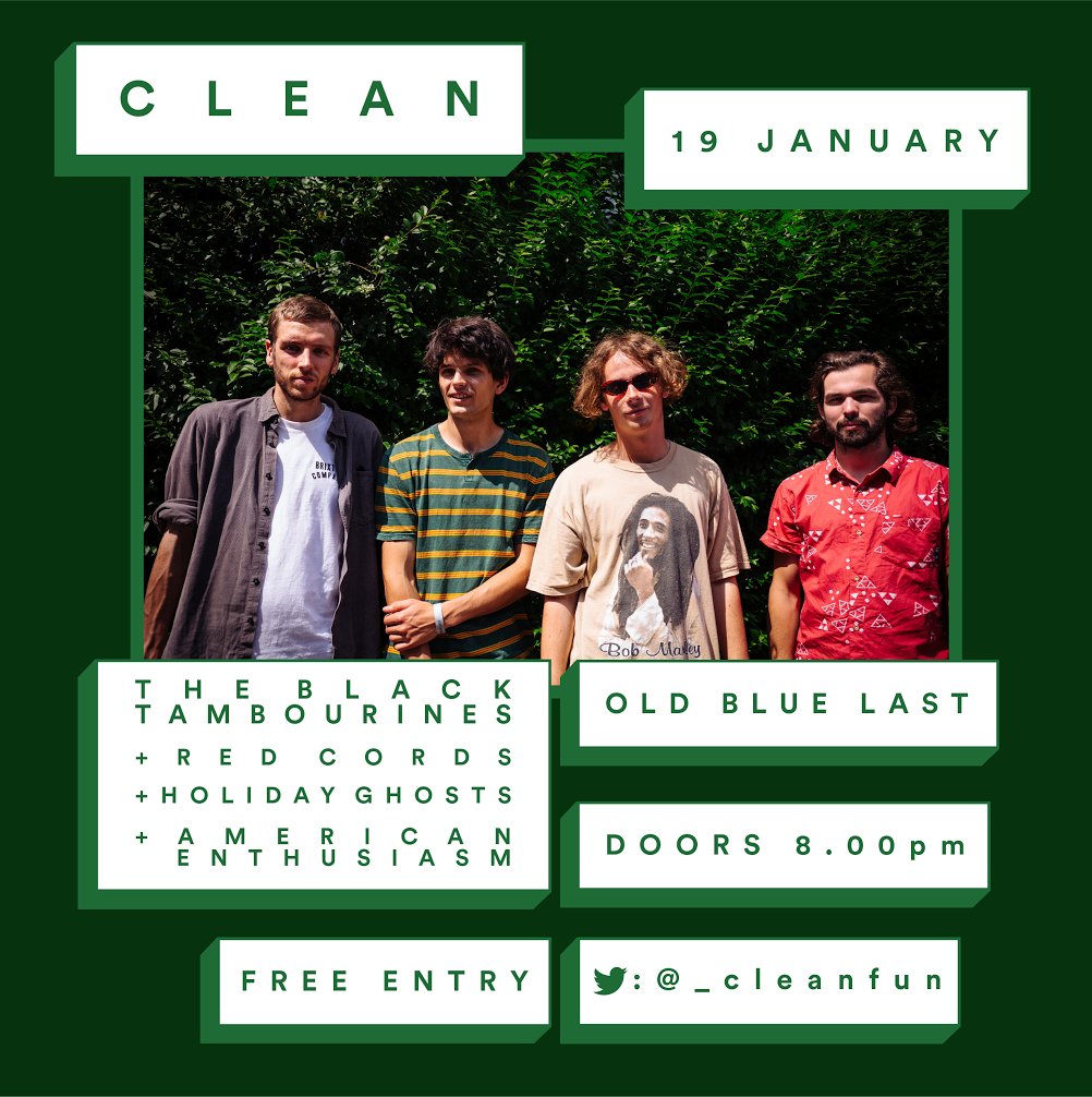 The Old Blue Last (@theoldbluelast) on Twitter photo can't fucking wait to see those <a href="/TBTambourines/">TheBlackTambourines</a> lads with <a href="/theREDCORDSuk/">The Red Cords</a>, The Holiday Ghost & American Enthusiasm bit.ly/2i8P4go can't fucking wait to see those <a href="/TBTambourines/">TheBlackTambourines</a> lads with <a href="/theREDCORDSuk/">The Red Cords</a>, The Holiday Ghost & American Enthusiasm bit.ly/2i8P4go