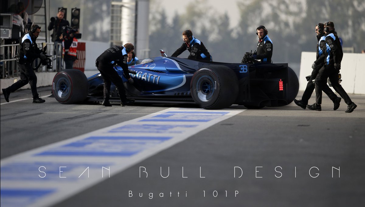 seanbulldesign's tweet image. My favourite shot from the #Bugatti101P Project #bugatti #f1 #f12017 #formulaone #formula1