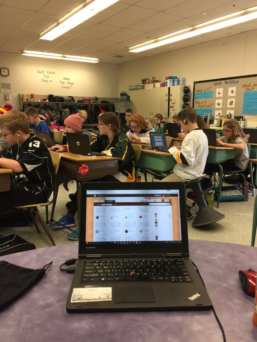MrsReschClass's tweet photo. It is comment time! Ss are commenting on @McCalmon56 poems! #qualitycomments @RCSD_No81 @StDominicYQR #rcsdconnect https://t.co/bjHqqi2PN4