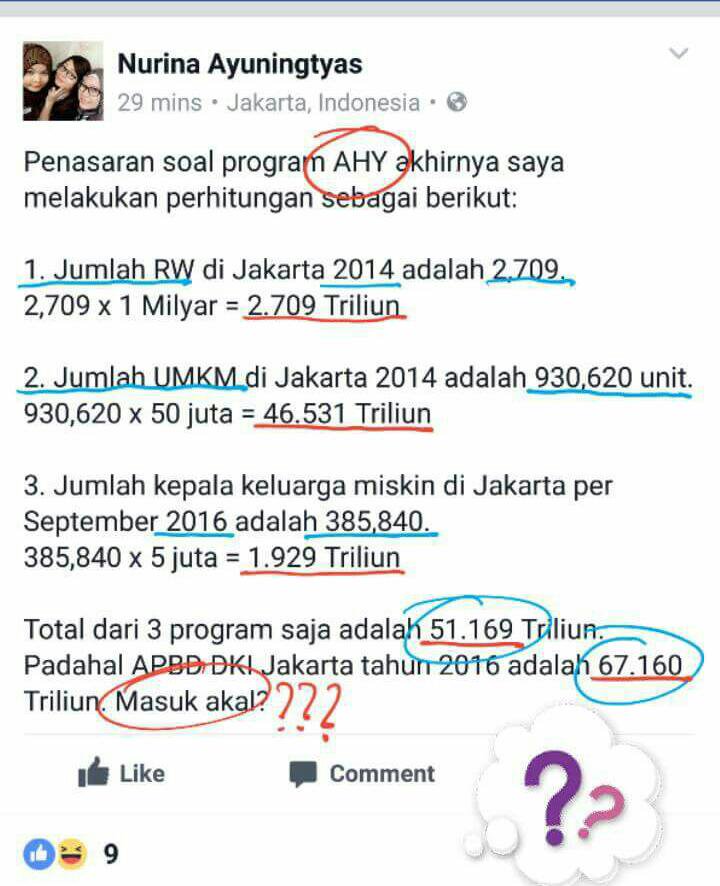 David_Wijaya03's tweet photo. Pasangan AHY-SYLVI adalah Pasangan Tidak masuk akal... Mau loe semua dibodohi pakai janji2 manis AHY-SYLVI... #BaDjaTeebukti https://t.co/cVeYf5CVtQ
