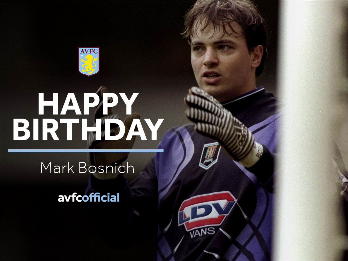   It\s a happy birthday to former Aussie Villan, Mark Bosnich!

Have a great day Mark! 