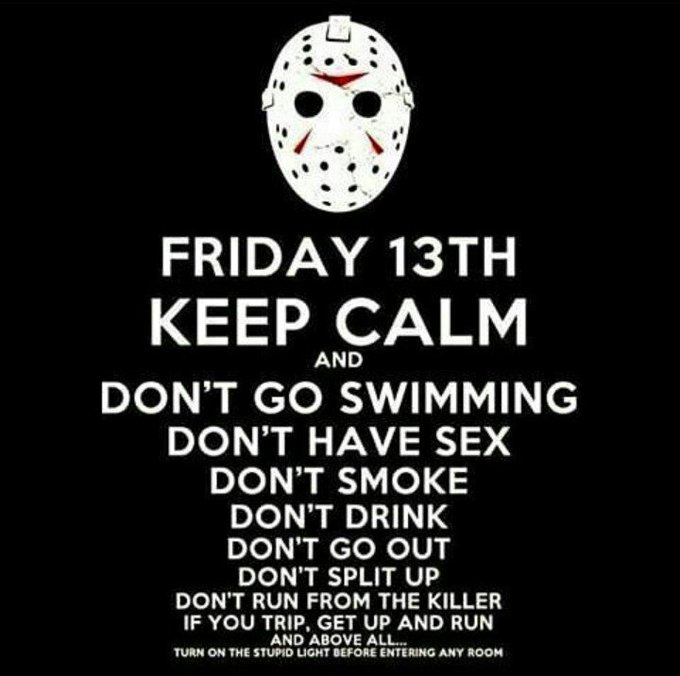 HappyFriday 13th ;) Better stay home and watch some hot porn 😜 
#friday13th #watchout https://t.co/W