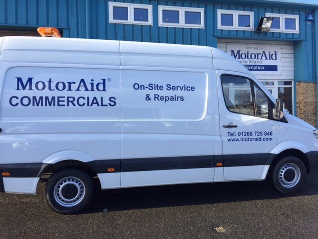 MotorAid's brand new On-Site Service and Repair vehicle, a brilliant extra service we now offer for our commercial customers 🚚