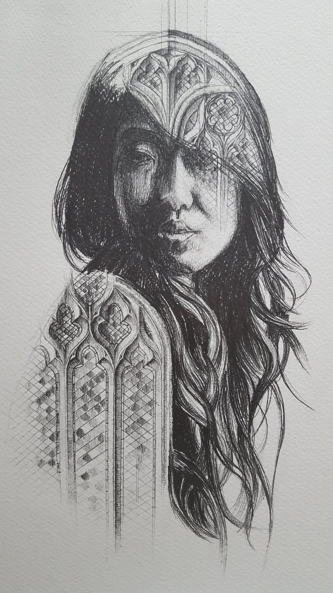 Th complete drawing for the 3rd and final piece in this series! #illustration #portrait #sketch #drawing #pencil #handdrawn