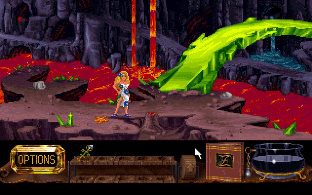 ben_304's tweet photo. I took a look at the power of red-green complementary palettes in adventure game scenery! https://t.co/DrbH3umSY3 https://t.co/zqkw0RXcGE