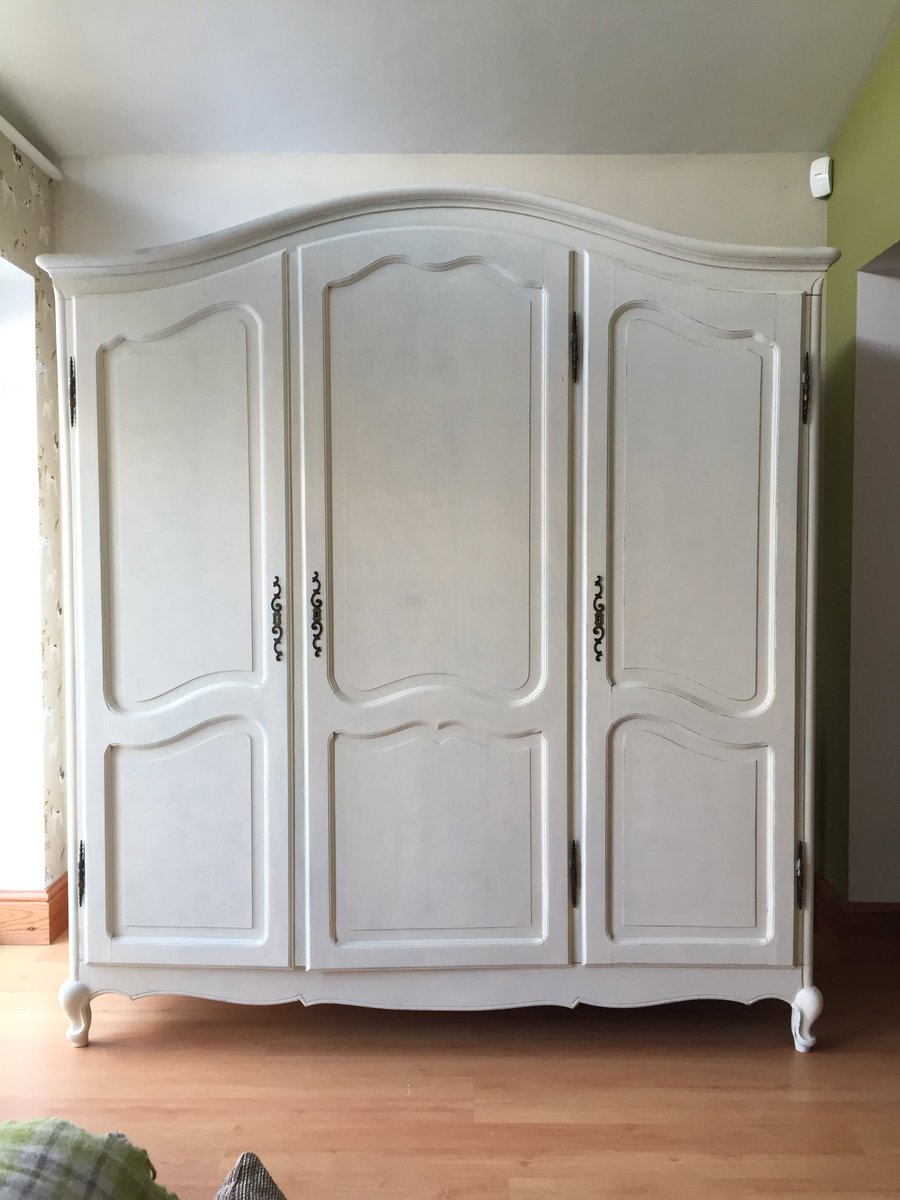 D P French Interiors On Twitter 3 Door Vintage French Wardrobe