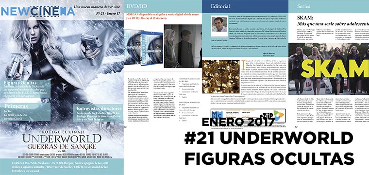 🚸 ¡YA ESTÁ DISPONIBLE! Todo sobre #UnderwoldGuerrasdeSangre, #FigurasOcultas, #LaTortugaRoja, #ToniErdman #Cine y + newcinema.es/magacine-21-en…