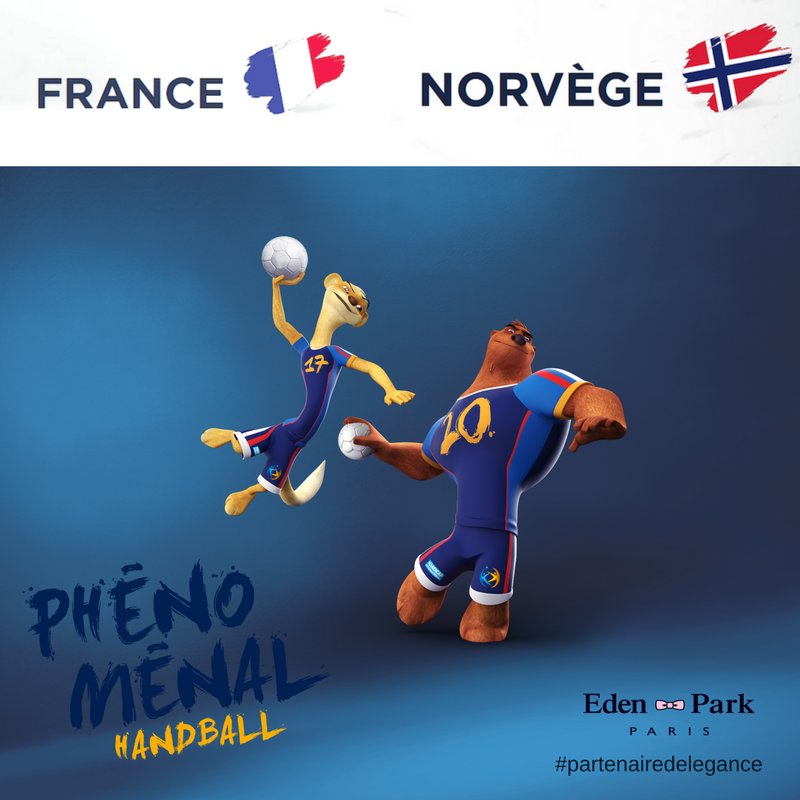 edenparkparis's tweet photo. - MONDIAL 2017 JOUR DE MATCH - FRANCE / Norvège 17H45 TOUS AVEC LES BLEUS! #partenairedelegance #edenpark #BleuetFier https://t.co/fcei338Omx