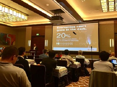 aprenergy's tweet photo. Lots of interest in our economy-growing solutions at Power #SEAsia conference in #Manila https://t.co/pxxs4byzNV #PoweringASEAN https://t.co/xLlgnqMwlC