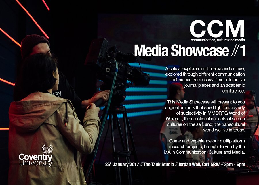 ComCultMed's tweet photo. If you're on facebook head over to join our Media Showcase // 1 event and share with your friends - less than 2wks! https://t.co/yOuVdcwHAd https://t.co/GmENM7iqTV