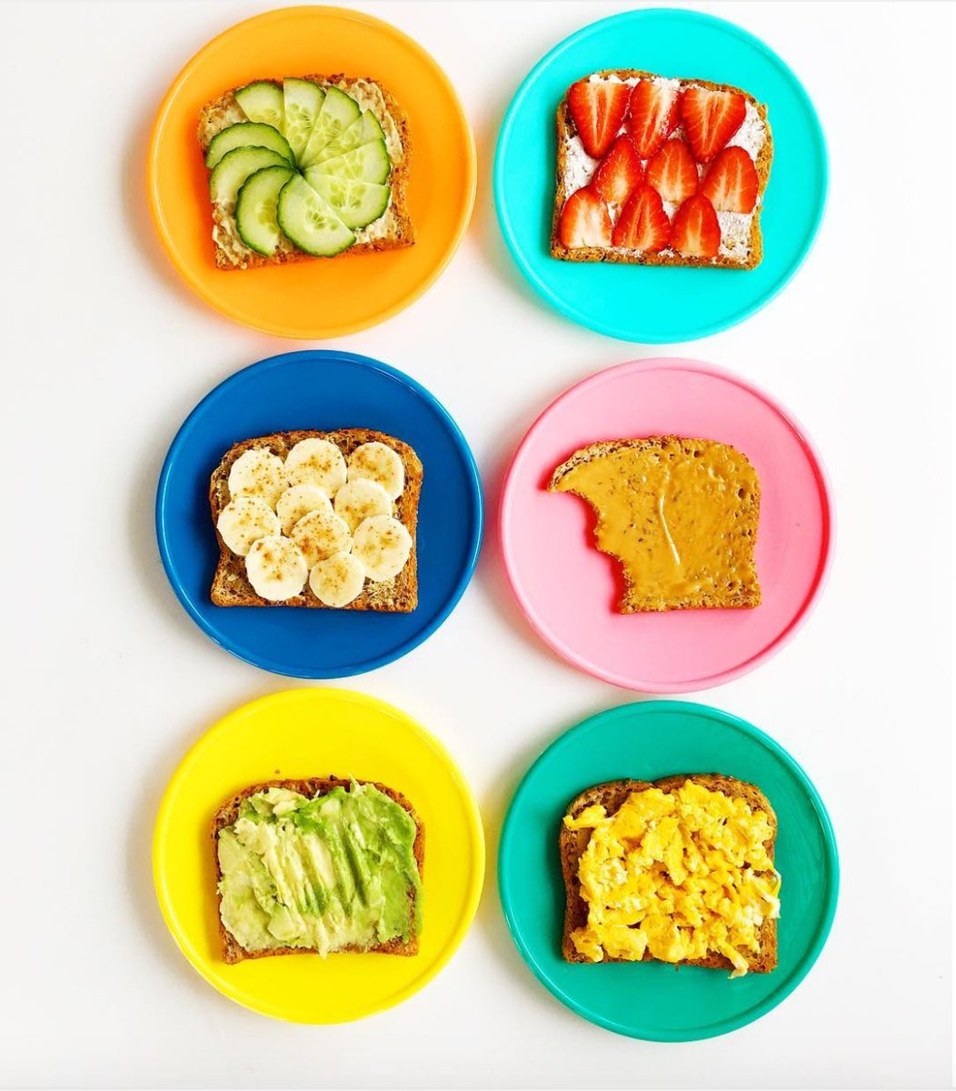 HowGoodRatings's tweet photo. Delicious &amp; nutritious ideas for your kids' #ToastToppings via @kidfoodexpert // #kidsfood #eatfresh #breakfastclub https://t.co/zJBRWiIO19
