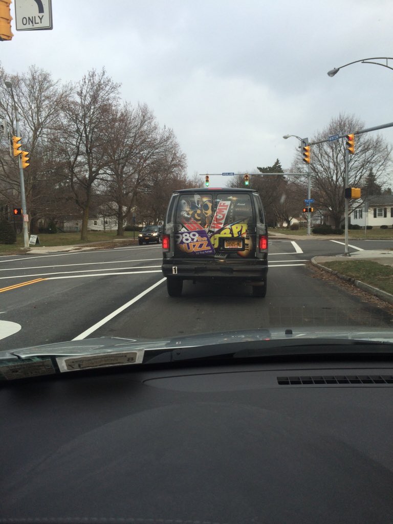 DocMayer1's tweet photo. Listening to the @wcmfbreakroom while driving behind the @965WCMF van.                  #TommyRules https://t.co/rBB0xolpc4