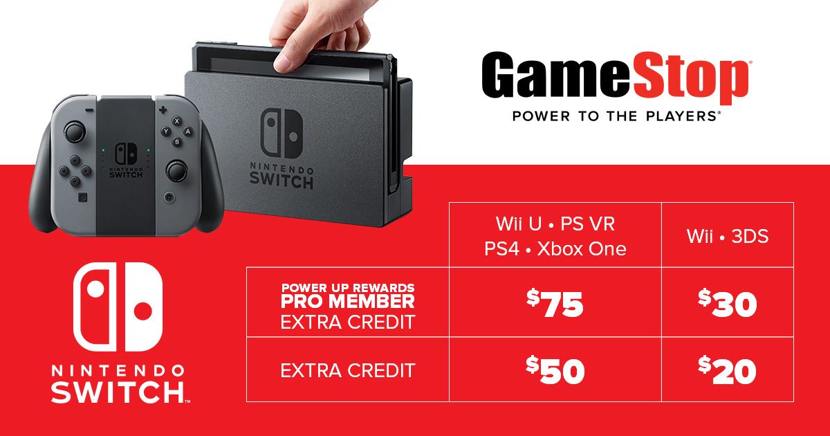 Switch: pré-venda na GameStop tem abate de até US$ 195 por troca de usados C2DoZBWW8AAaOEH