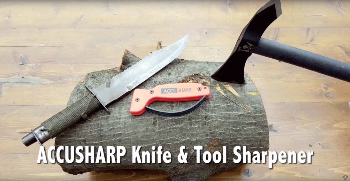 Accusharp's tweet photo. Thanks for the awesome review @CoachHelder! 
#KeepAmericaWorking #accusharp #knifesharpeners #sharpeners 
https://t.co/g79tWE4d85 https://t.co/3qVrKEUkG6