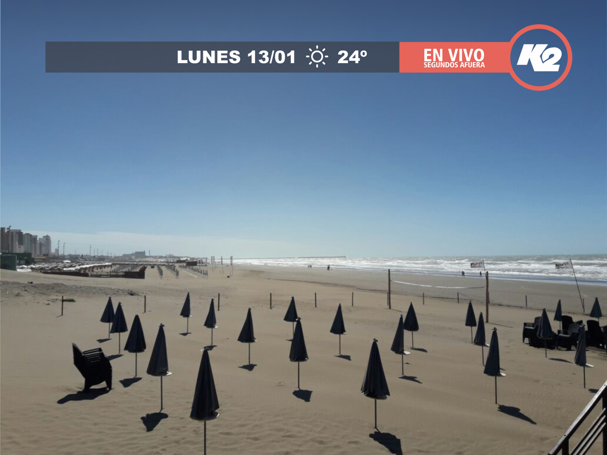 EstacionK2's tweet photo. #SegundosAfuera Agustin Lanzaveccia con el reporte desde la playa de Necochea #PLAYANO #EsVeranoesk2 https://t.co/b9JDjG8c2i