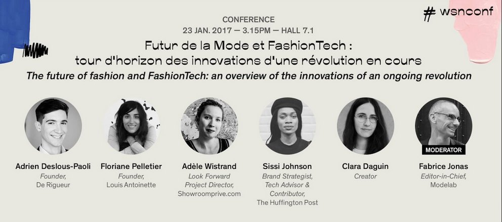 RDV #FashionTech au <a href="/whosnextdotcom/">Who's Next</a> Lundi 23 janvier à 15h15 avec <a href="/AdrienDeslousP/">Adrien Deslous-Paoli</a> <a href="/AdeleWistrand/">Adele</a> <a href="/asksissi/">-</a> <a href="/FlorianeP/">FlorianeP</a> et #claradaguin