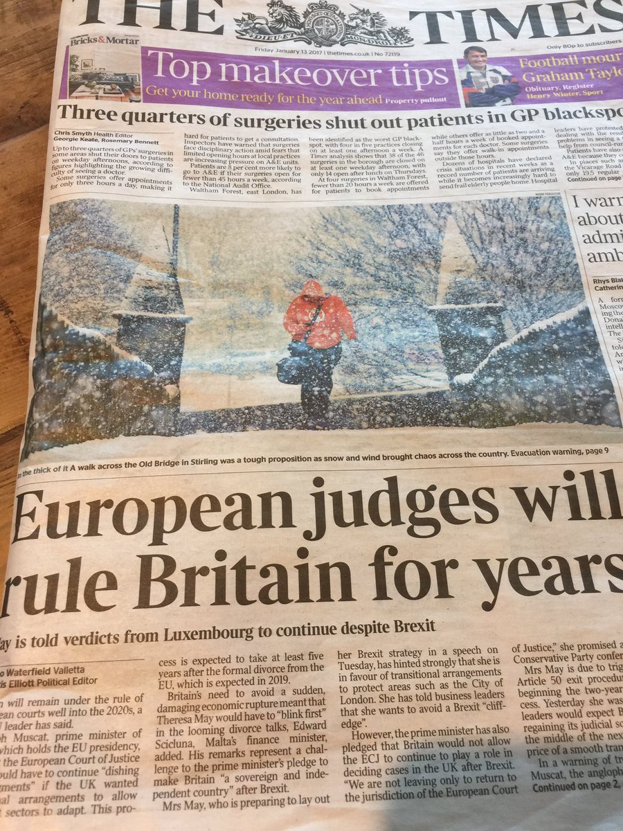afuahirsch's tweet photo. Dear @thetimes , judges don't "rule" countries. They uphold the rule of law in them. That's not the same https://t.co/sBscaU5jk4