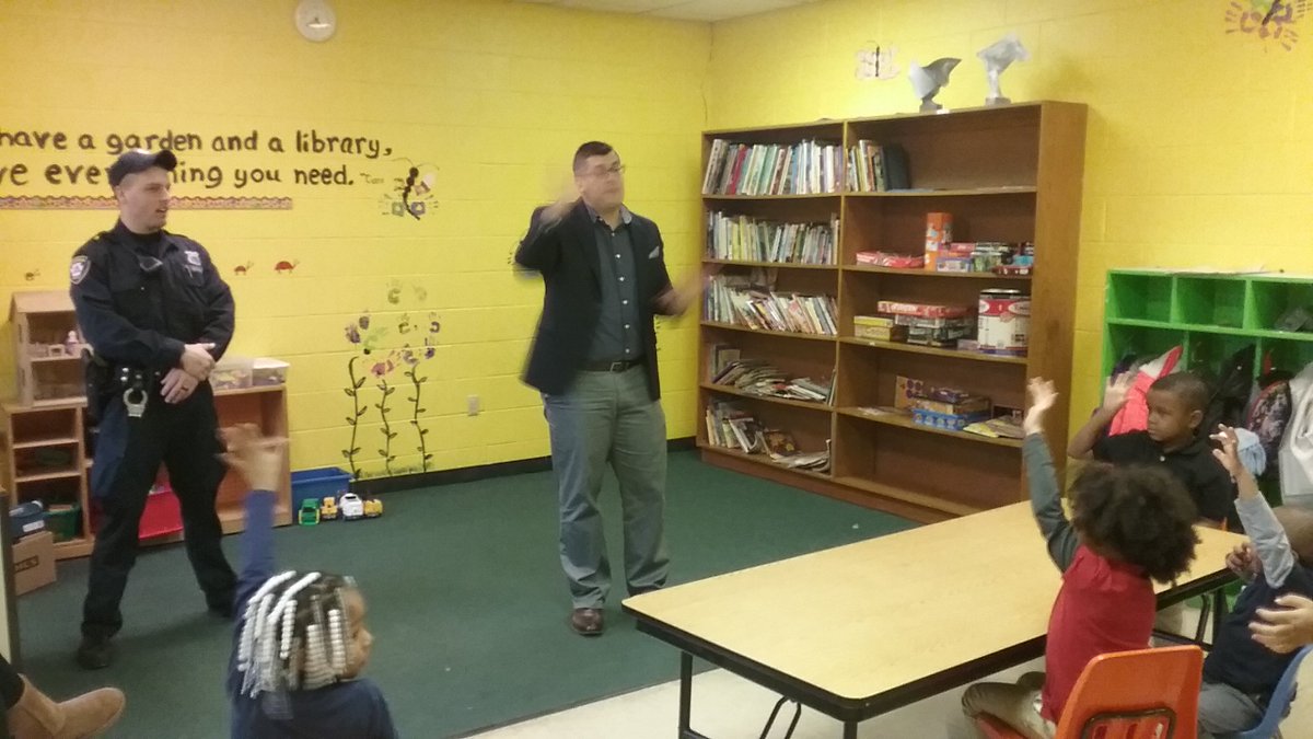 David Botero and Hbg Police engaging with students at the Neighborhood Center <a href="/thecityofhbg/">City of Harrisburg</a>