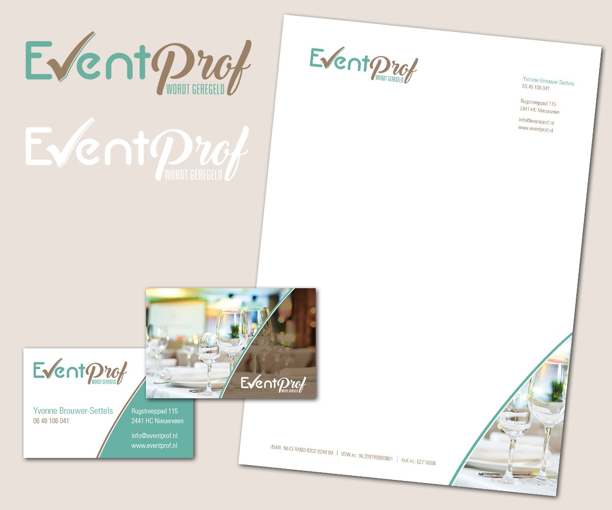 @YBrouwerSettels is naast weddingplanner ook nog een Eventprof!Go for it...@event_prof #logo #huisstijl #leukeopdracht