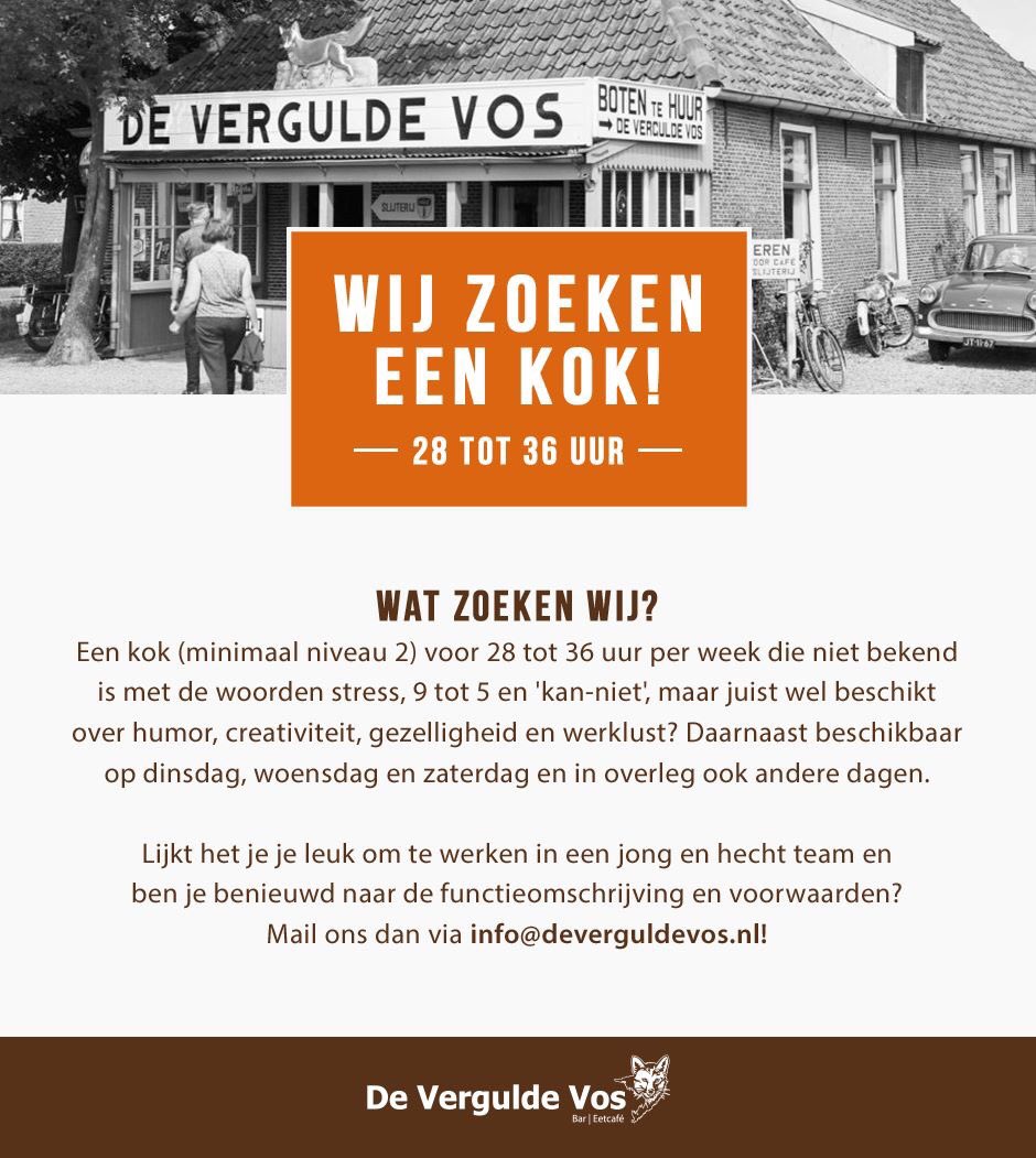 Ben jij of ken jij deze man/vrouw? Mail ons!👨‍🍳