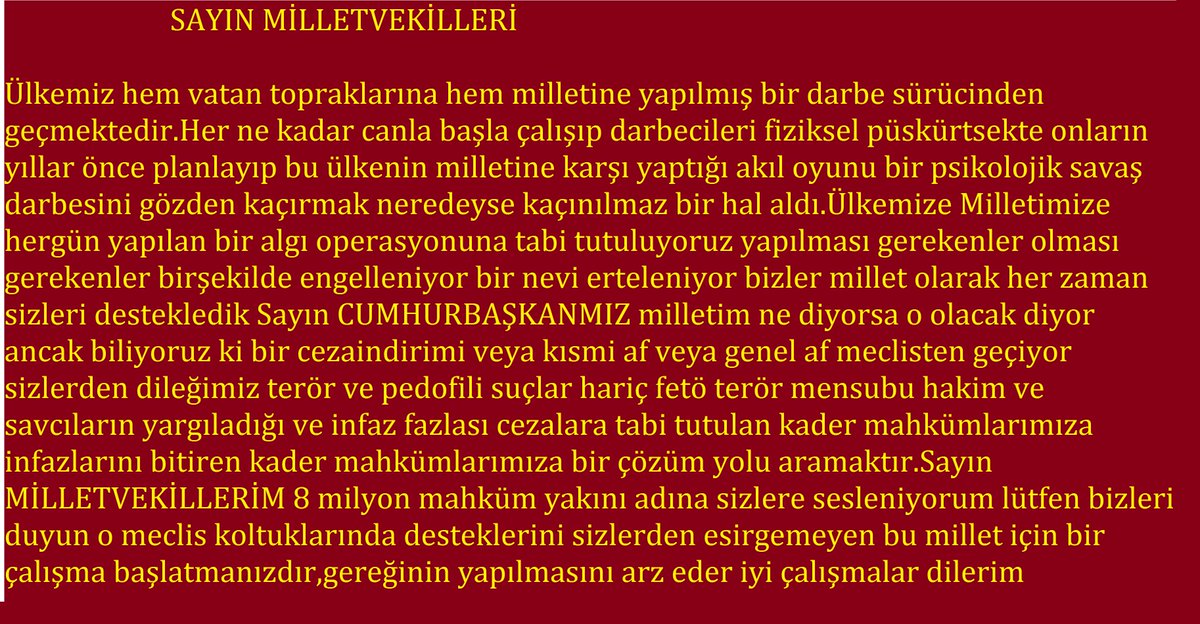 AticiOlcay's tweet photo. @adalet_bakanlik GÖRUN DUYUN BIZLERI ARTIK LÜTFEN https://t.co/z2k8IEhilU